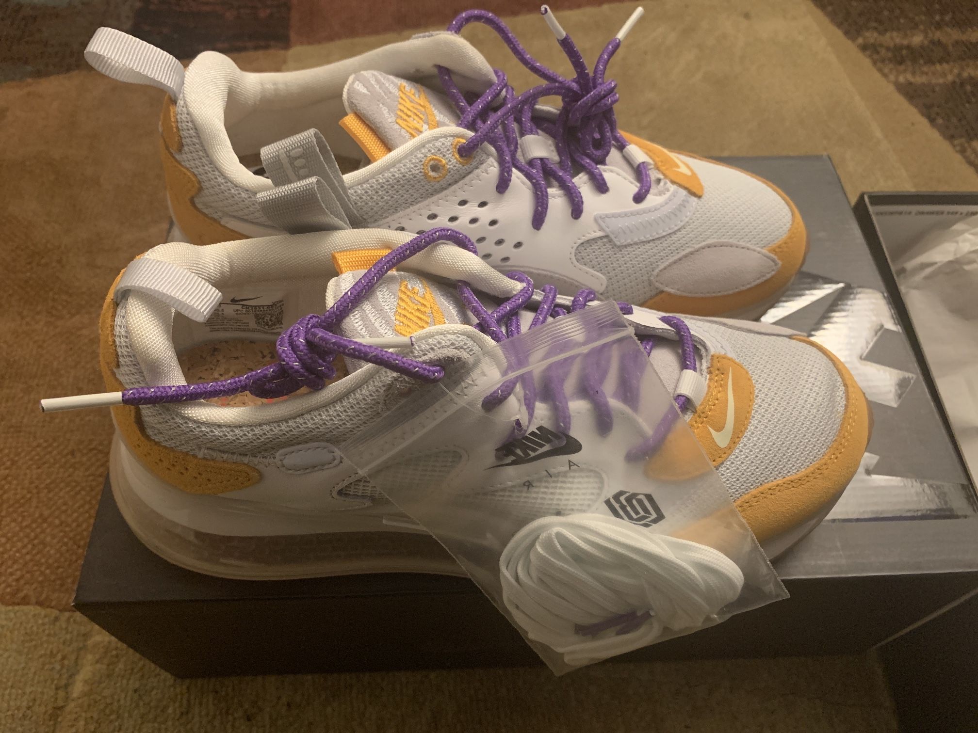 Nike Air Max 720 OBJ Odell Beckham Jr LSU Size Deadstock PURE