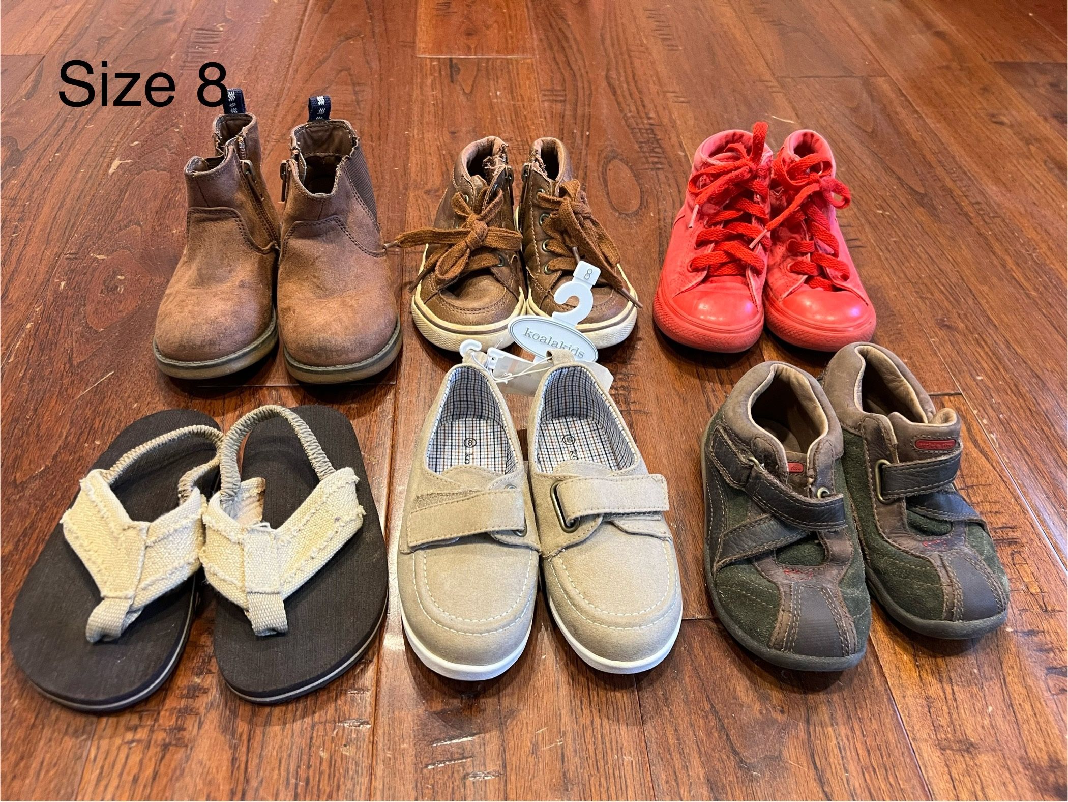Boys Shoes Lot Size 10