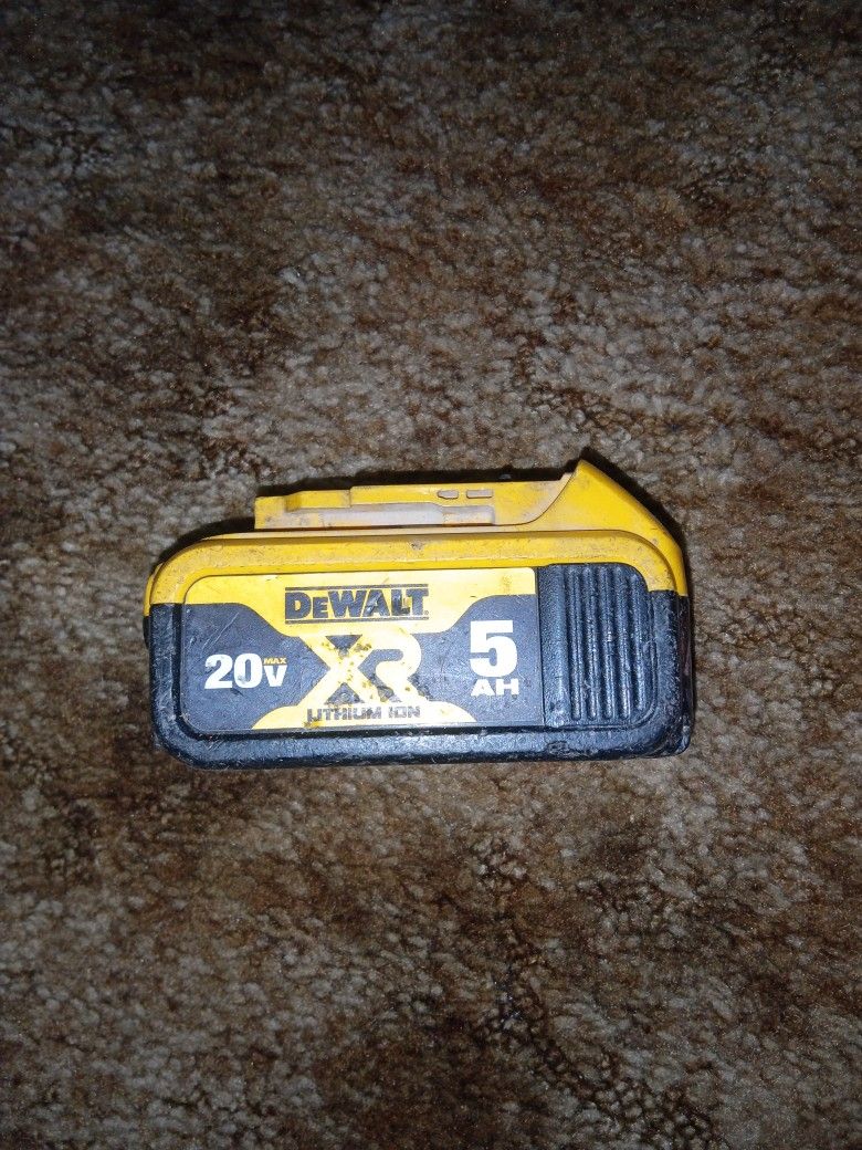 DeWalt 5ah Battery