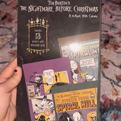 2026 Nightmare Before Christmas Mini Poster Calendar