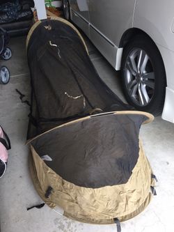 Solo bivy tent