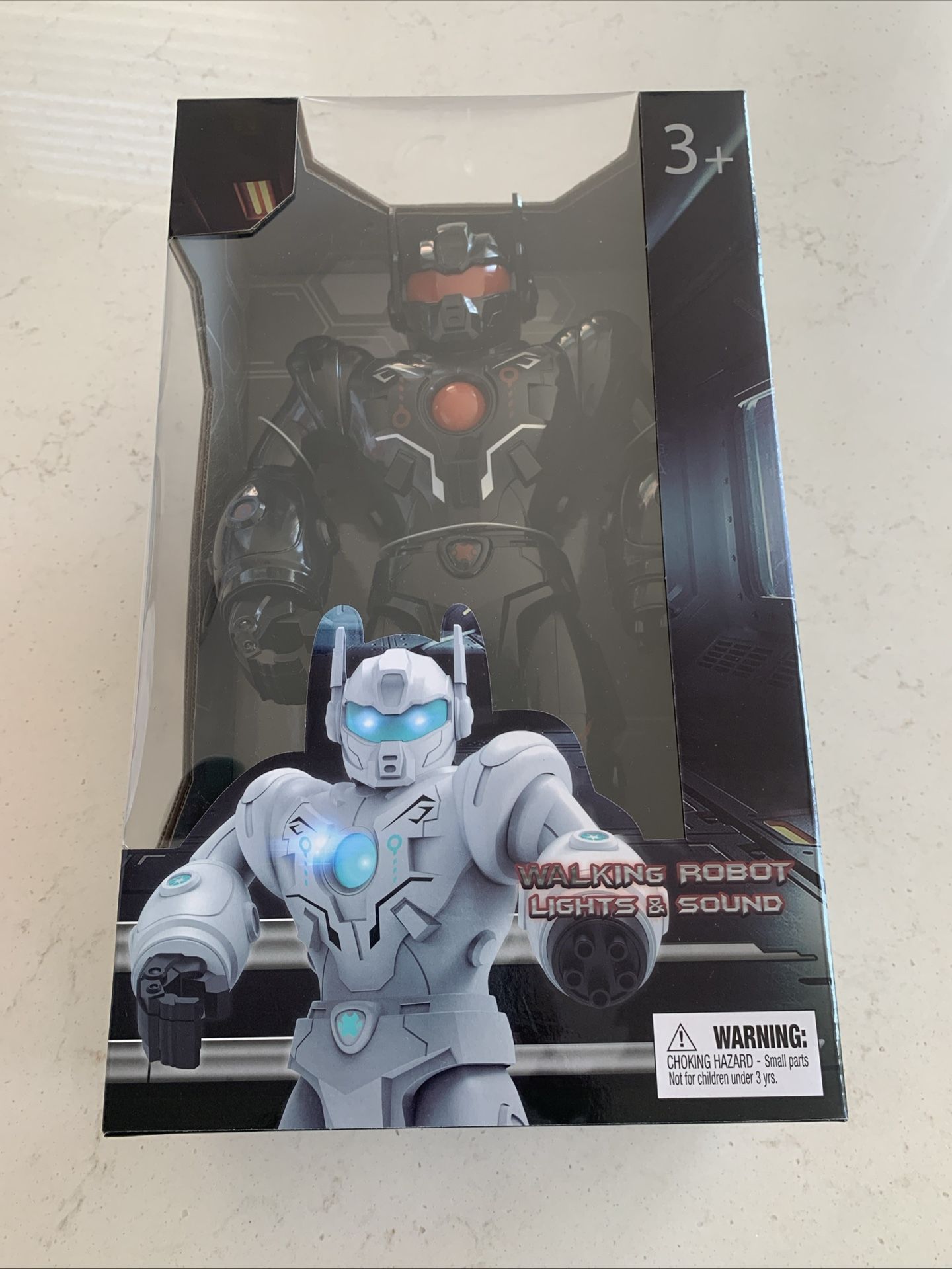 Maga Robot 13” Motorized Walking Light Up & Sounds 