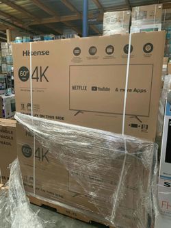 HISENSE 60 INCHES 4K SMART ROKU UHD!!! SPECIAL OF THE WEEK!!!