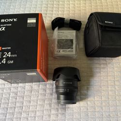 Sony 24mm f1.4 GM 