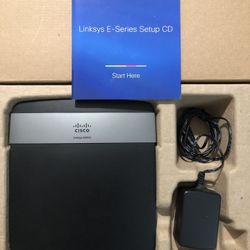 Router Wireless Linksys N600 E2500 Wi-Fi Internet