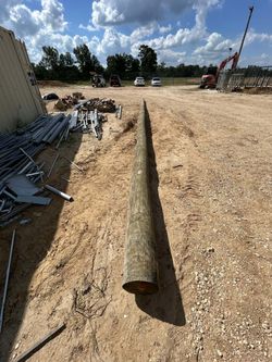 35' Wooden Utility Pole