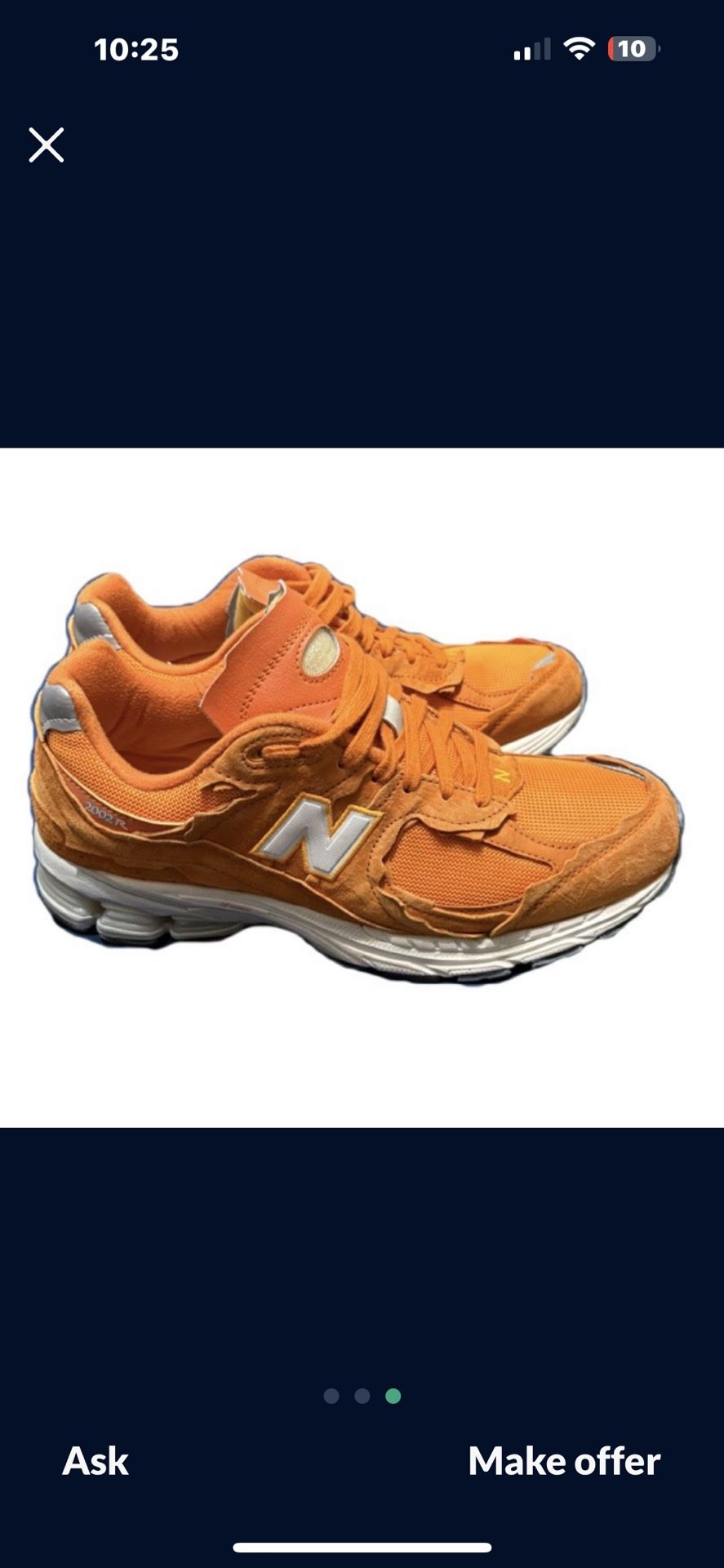 New Balance 2002 R Vintage Orange