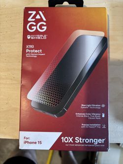 Zagg Invisible Shield for iPhone 15
