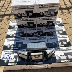 bramd new solar lights $15 each