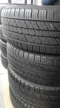 Set of 4 matching tires KUMHO size 235/60R18