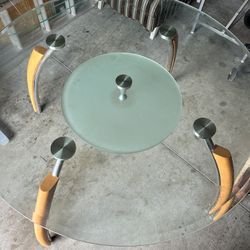 Glass Dining Table 