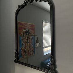 Boho antique mirror