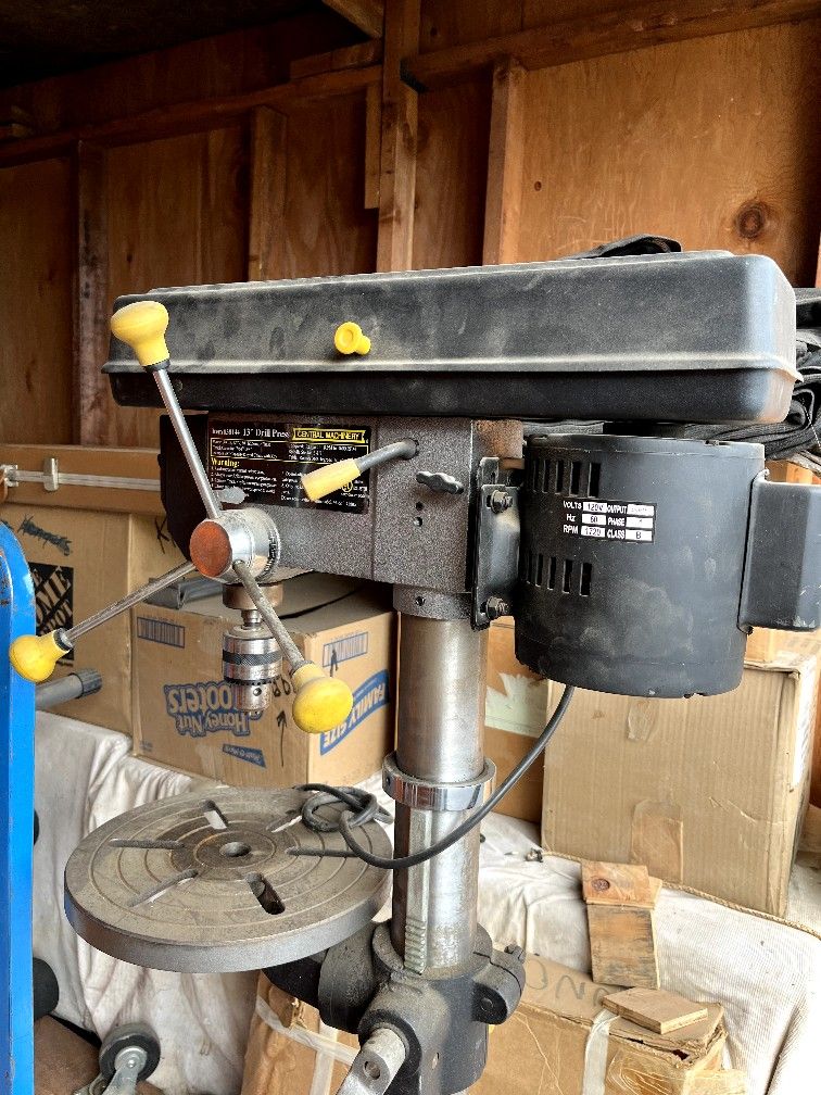 Variable Speed Floor Mount Drill Test Press.
