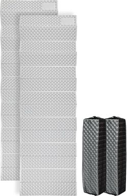 REDCAMP Foldable Foam Sleeping Pad Ultra-Lightweight Waterproof R2.1 Gray