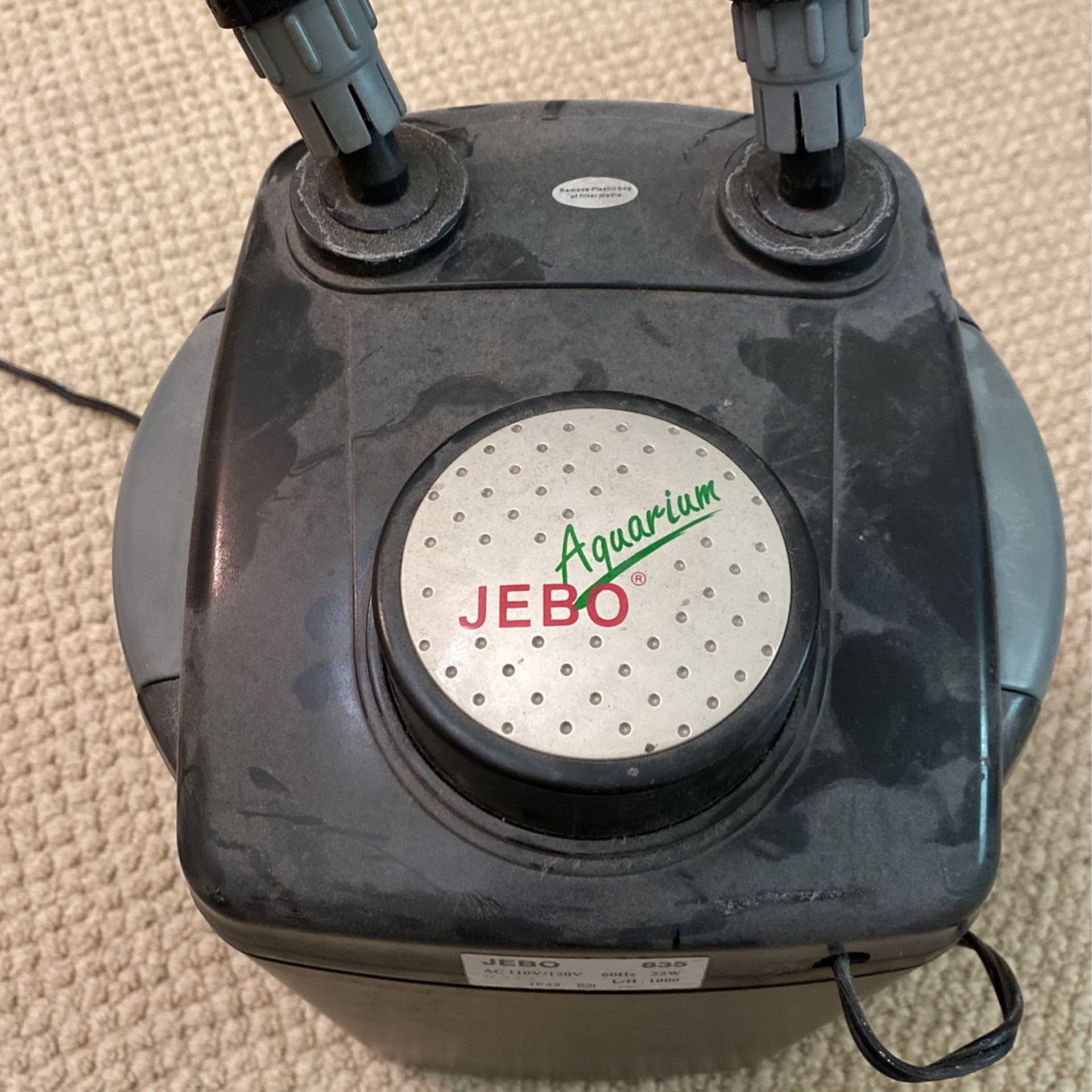 Jebo 835 Canister Aquarium Filter
