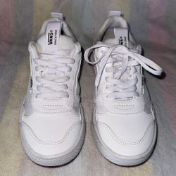 Vans Women’s White Sneakers Sz 6