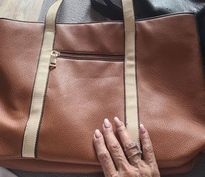 Large leather Purse