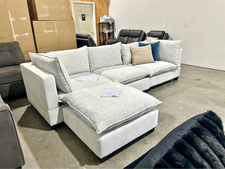 Beautiful Cloud Couch Modular Sectional / Fast Delivery