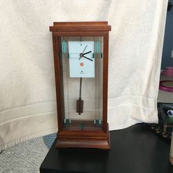Buluva  Mission Style Table Clock 