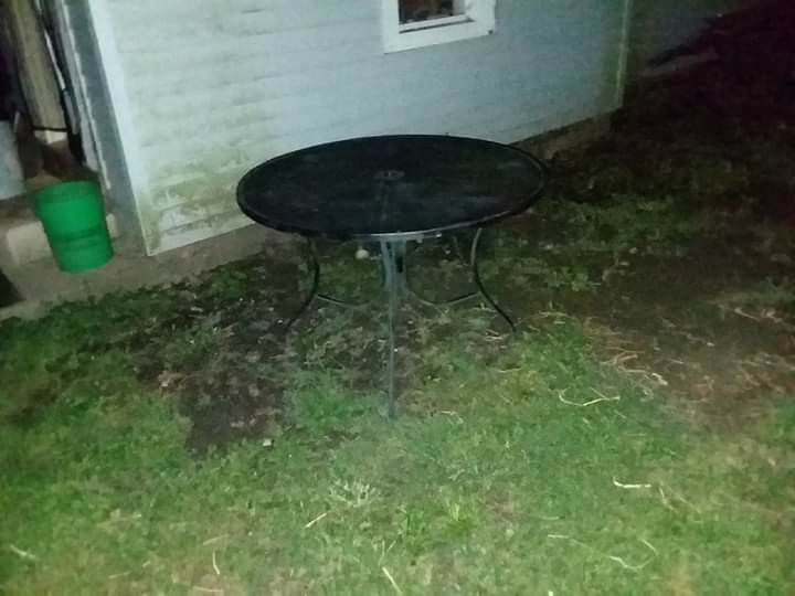 Out door table $40obo