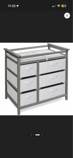 Changing table with storage