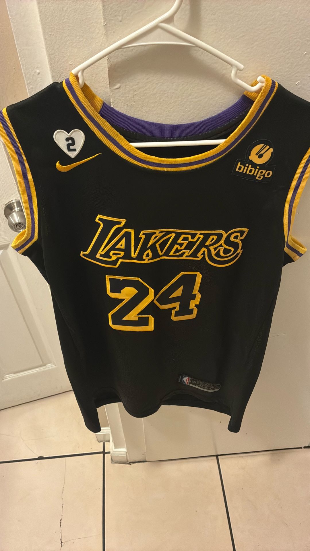 Kobe Bryant Mambacita Lakers Jersey.