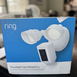 Ring Floodlight Can Wired Plus (New) $110