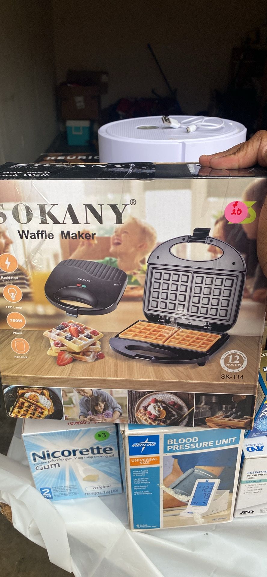 Sokany Waffle Maker