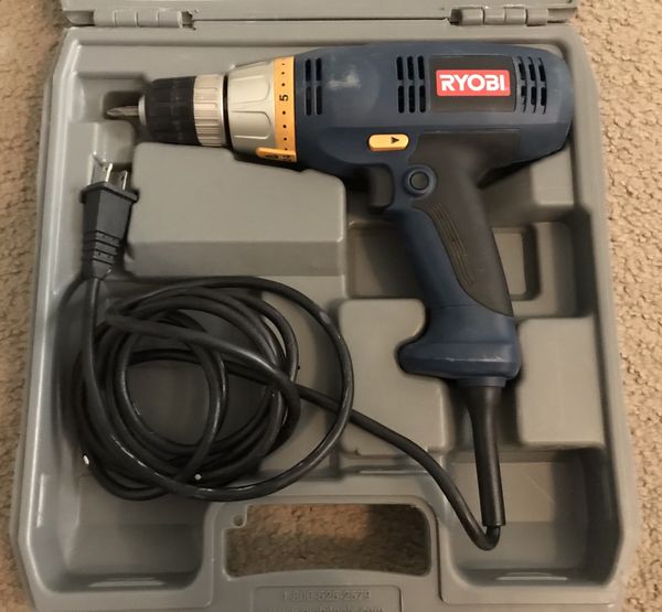 Ryobi D46C Electric Corded Drill/ Driver 3/8” 120V 60Hz for Sale in