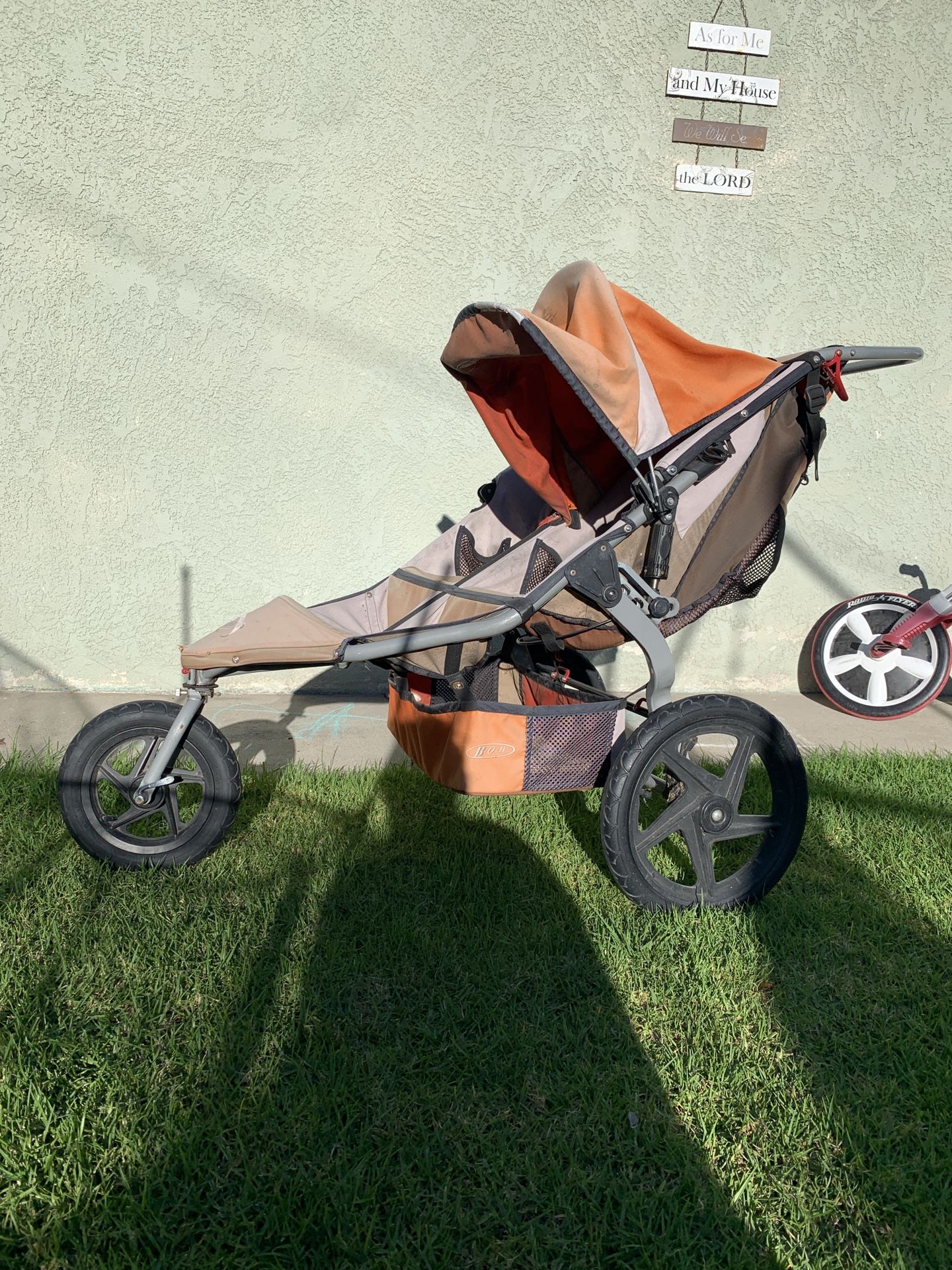 BOB double stroller