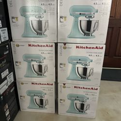 Kitchen Aid Mixer New Sealed Box Mineral Water