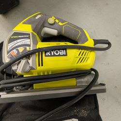 Ryobi Orbital Jig Saw with extra blades