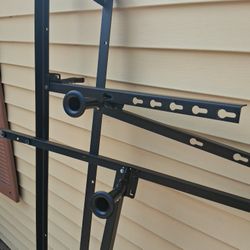 Bed Frame, Fits 4 Different Sizes, Single, Double, King. Less than 1 year Old