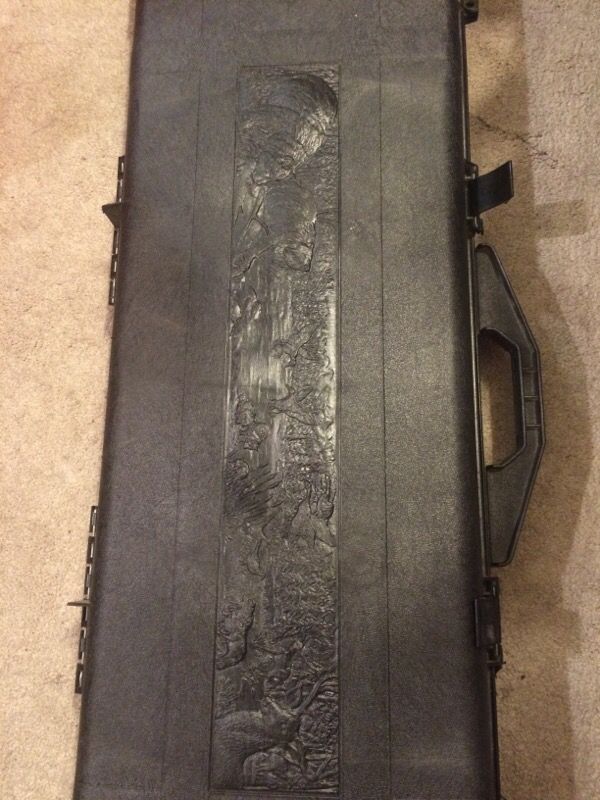 Contico brand gun case (only case) $75. Four latches and foam insert