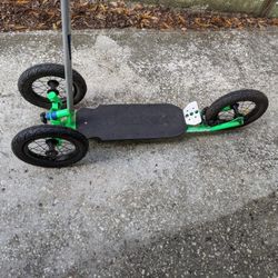 Skateboard Scooter Works But Needs One Tube