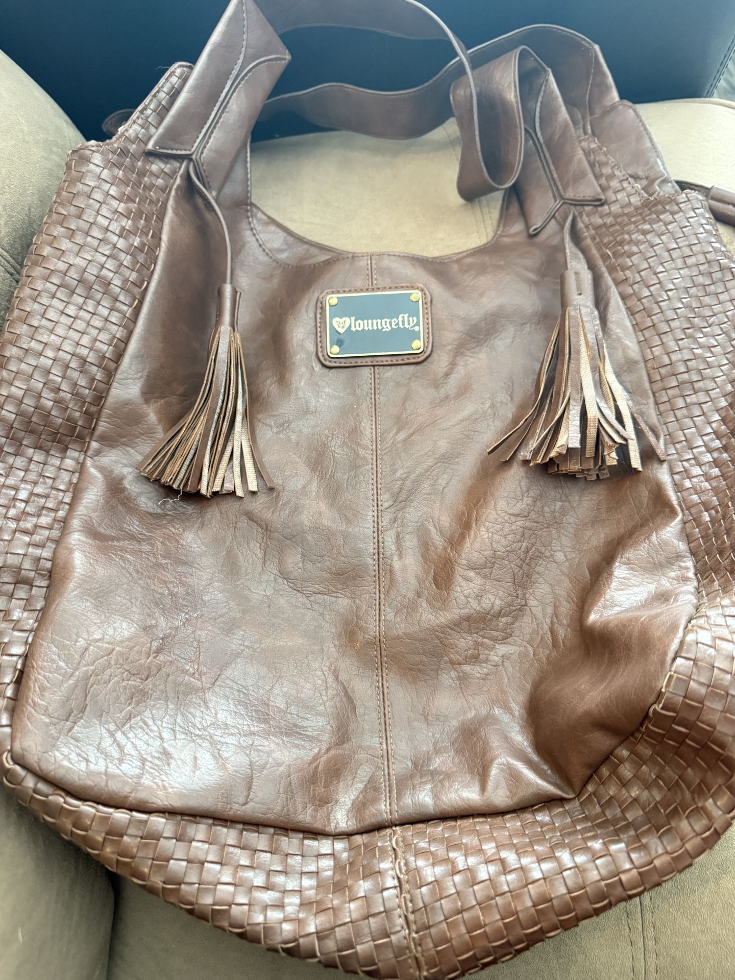 Loungefly Sugar Skull Brown Purse