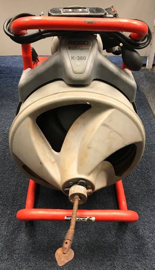 Ridgid Drain Cleaning Machine Model# K-380/87297