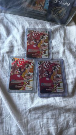 Luffy Round 1 One Piece Cards