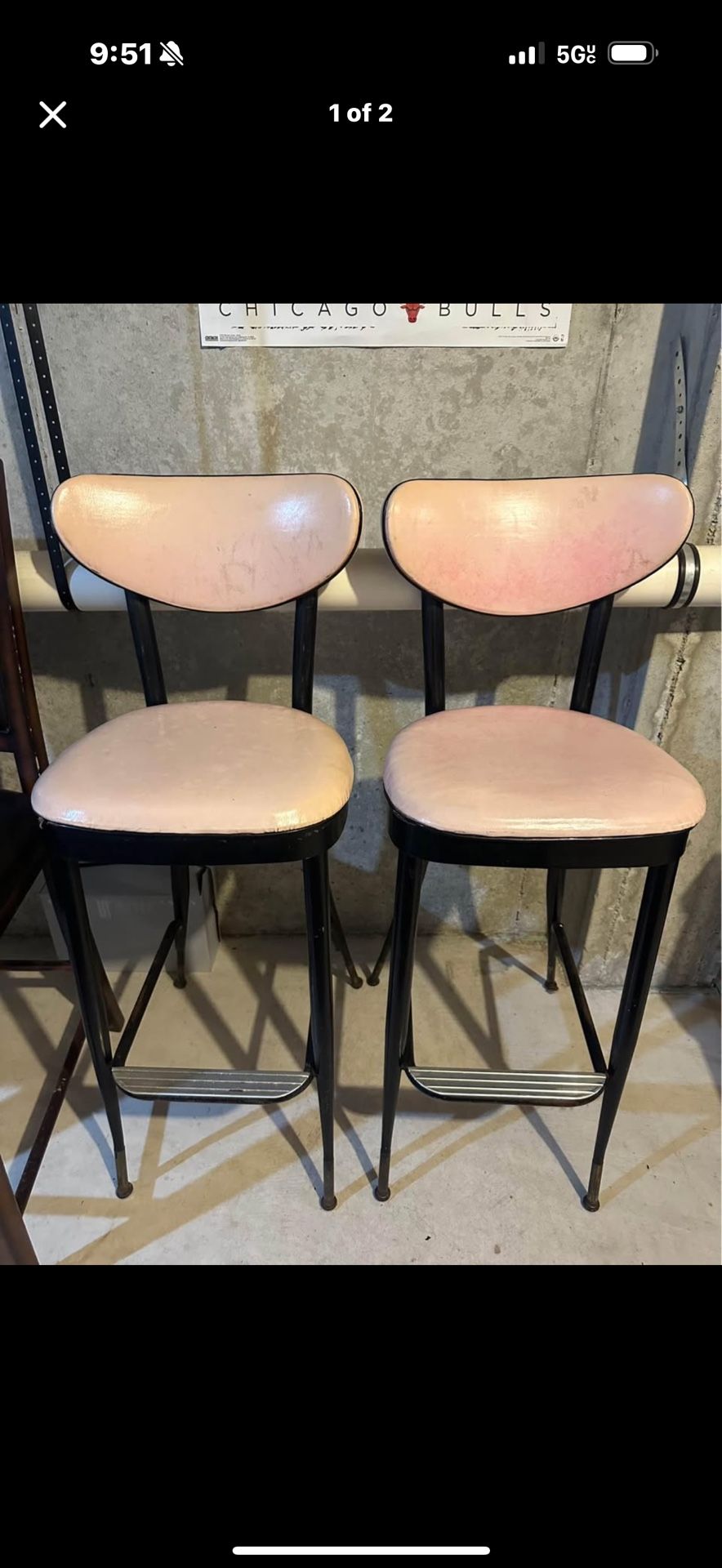 Pink Barstool Chairs 