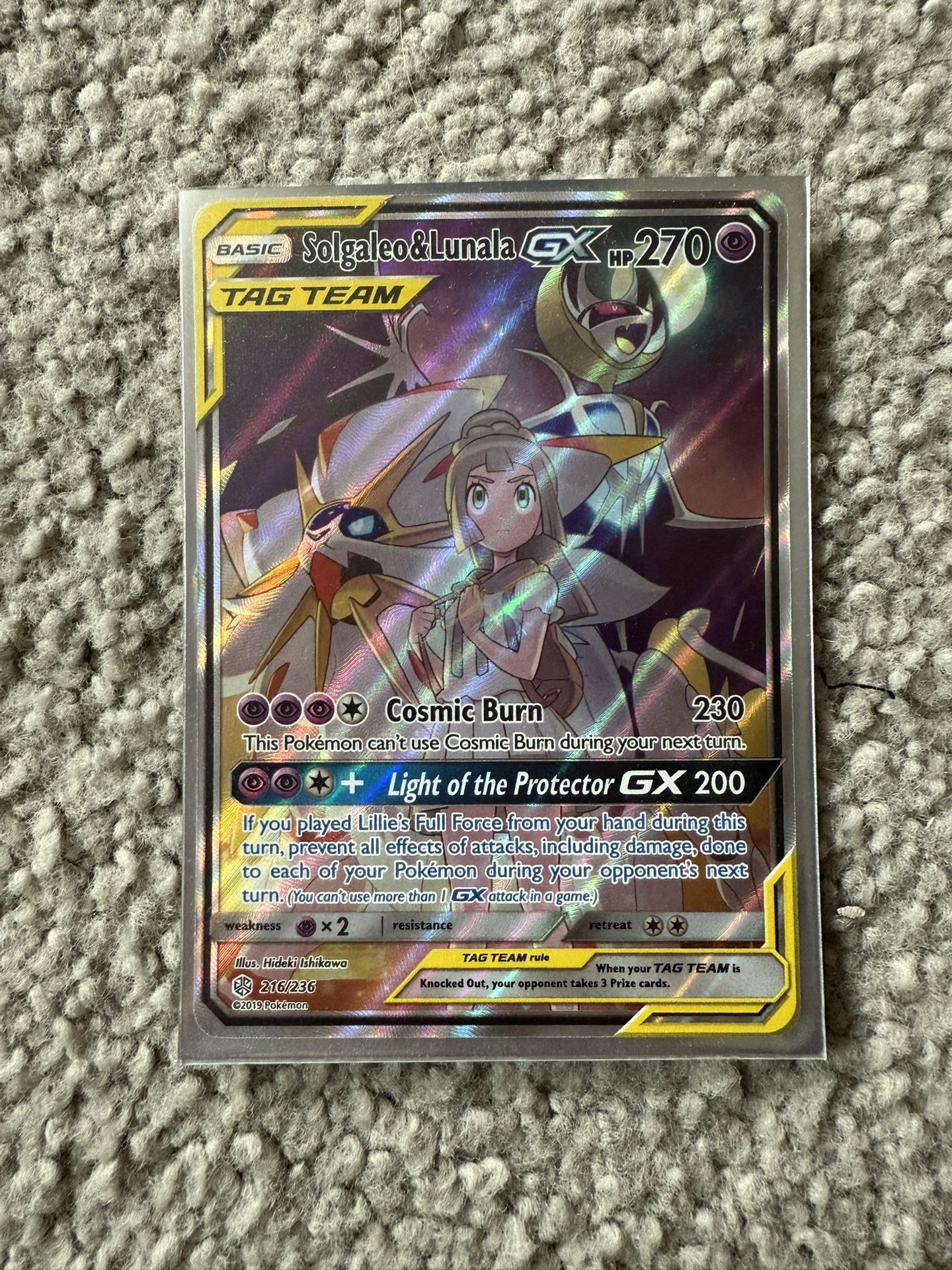 Solgaleo And Lunala GX