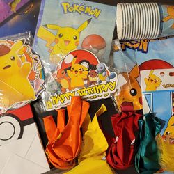 Pokémon Birthday Decorations 