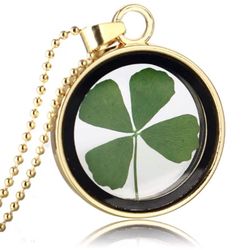 4 leaf clover necklace