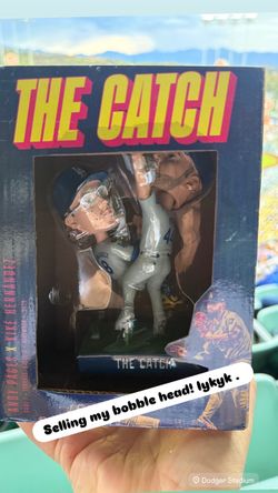 Dodgers “ The Catch” bobble head