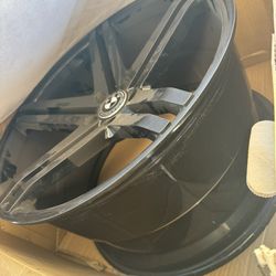 20x10 Gloss Black Verde Parallax Wheels – 5x120 (Set of 4)