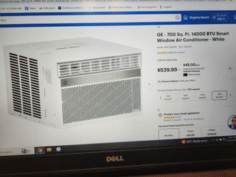 Ge 700sq ft 14000btu smart window air conditioner.