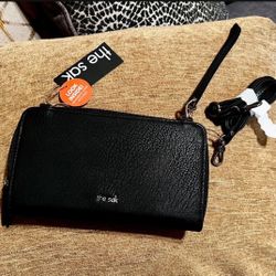 Brand New With Tags THE SAK “IRIS” All-In-One CROSSBODY/WRISTLET/WALLET 