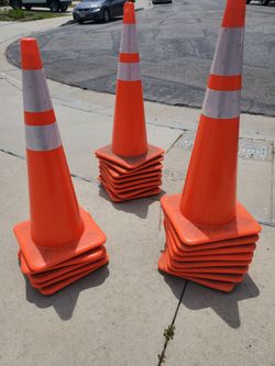 21 Heavy Duty Safety Cones or $20 each