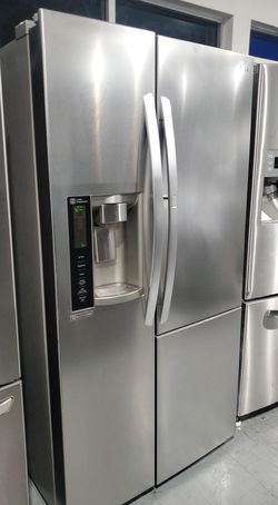 LG Side By Side Stainless Steel Refrigerator Fridge
