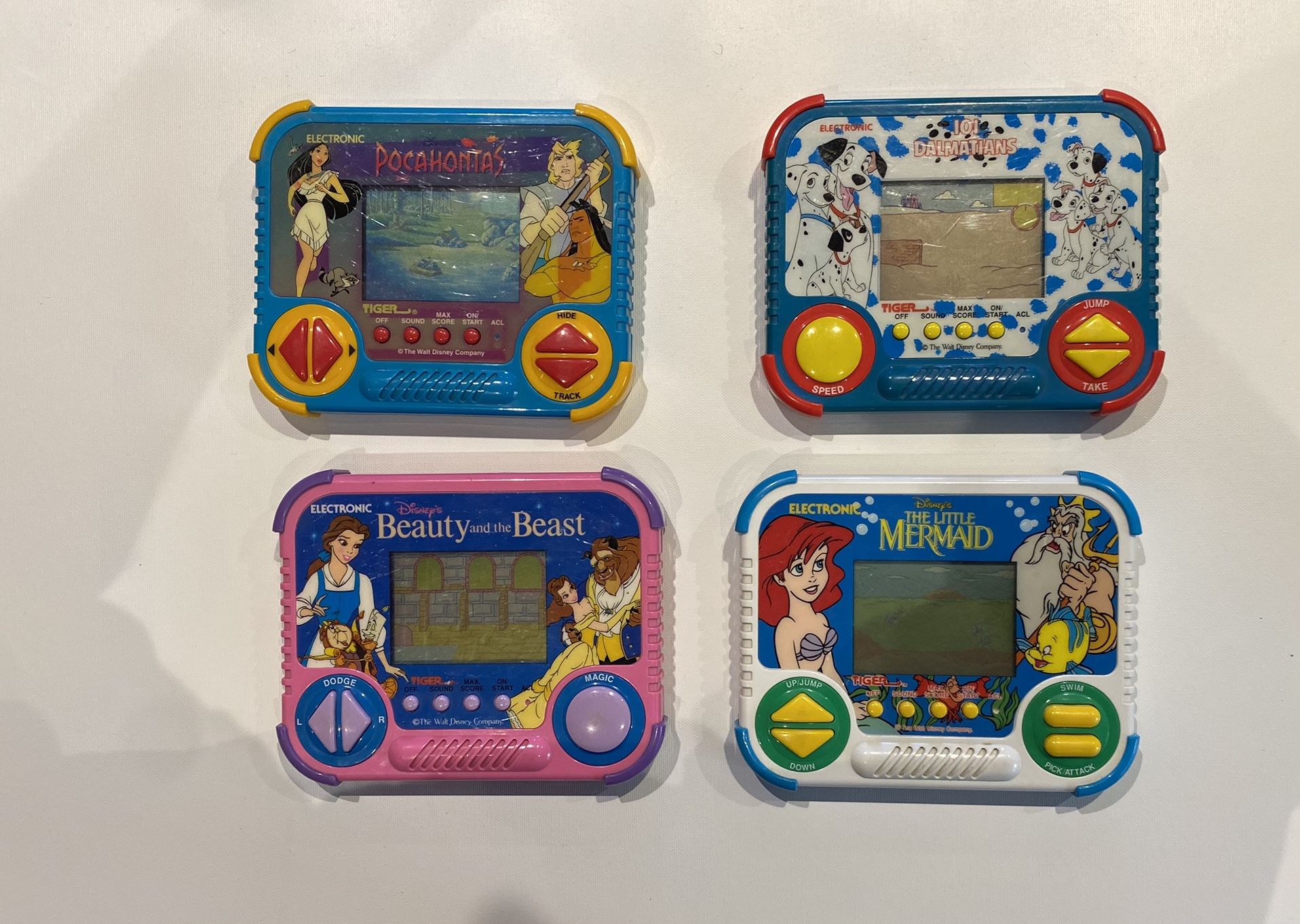 Tiger Handheld Disney Games