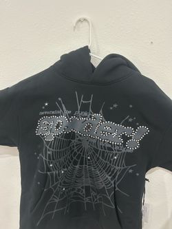 Sp5der hoodie rhinestones